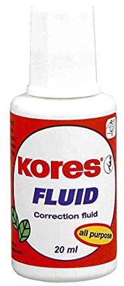 Kores kf66101 – líquido corrector líquido 20 ml blanco