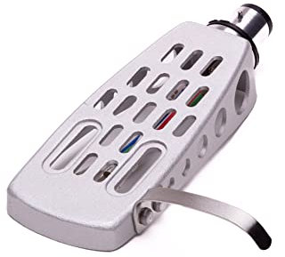 analogis Headshell HS-12 Support de système pour Tourne-Disque Argenté