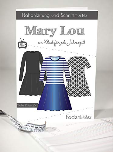 Schnittmuster und Nähanleitung - Damen Kleid - Mary Lou
