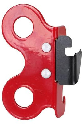 PARENCE - Apriscatole a farfalla rosso 2 in 1 - Compatto e versatile - Apriscatole e apriscatole - Cucina da picnic da campeggio - Escursionismo - Apribottiglie