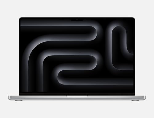 2024 Apple MacBook Pro with Apple M4 Pro Chip with 14CPU & 20GPU (16-inch, 24GB RAM, 512GB SSD Storage) (QWERTY English) Silver (Renewed)