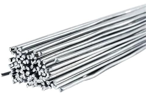 40Pcs Welding Rod Copper and Aluminum Flux Cored Wire Steel Copper Aluminum Soldering Tool Weld Flux Welding Rods Cored Wire Hand Tool(2.0mm x 330mm)