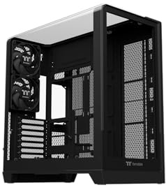 Thermaltake View 390 TG | Mid Tower Chassis | Curved TG Side Panel | Black