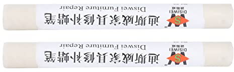 Furniture Paint Floor Repair Crayon, 2Pcs Furniture Paint Repair Crayons Floor Crayon Scratch Patch, Scratch, Wood Covers and Removers (Candlenut)