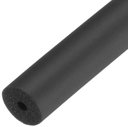 QUARKZMAN 0,5m Tubo Isolamento in Schiuma Tubo Isolante 3mm(1/8) ID x 12mm(1/2) OD Conservazione del Calore per Supporto Impugnatura, Nero