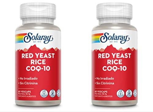 Red Yeast Rice + Co Q10 60 CAPSULAS x 2 unidades = 120 capsulas