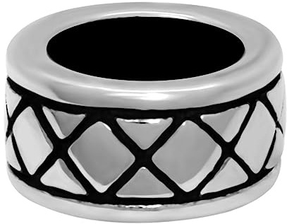 Bartperlen Bartschmuck Dreadlocks Zopf Haarperlen Wikinger Gothik Celtic Druide, Modell 6