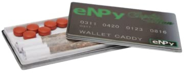 Wallet Caddy - Diversion Safe - Stash Case (Great For Concerts), Black