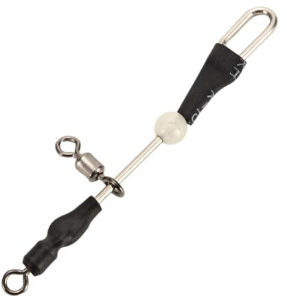 Fiorky Giratorio de Pesca con rodamiento de Bolas Señuelos de Pesca de conexión rápida Giratorio de Pesca de Alta Resistencia 5 Piezas Conector Giratorio de rodamiento de Bolas Giratorio de