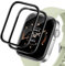 Carantee 2 Stück Schutzfolie für Panzerglas für Huawei Watch Fit 3 Folie, HD-Klar Anti-Staub Wasserdicht Huawei Watch Fit 3 Displayschutzfolie, Anti-Blasen Kratzfest Schutzglas für Huawei Watch Fit 3