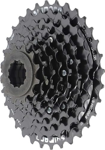 FAMEX RIDE FR-HG200-8 Bike Cassette, 8-Speed, Steel, Black