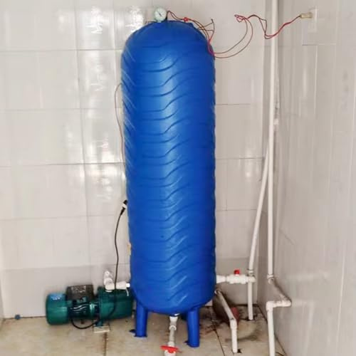 Vertikal tryckbehållare för vattenbrunnar, nödvattentank 30, 50, 80 gallon, självfylld vattenförsörjningsbehållare på 100L/150L/200 l (400L/106gal)