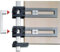 Hettich 44763 Accura Bohrlehre Set für Griffe und Knöpfe (ohne Holzbrett), verschiedenen Verpackung