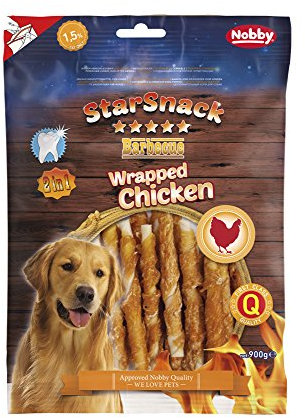 Nobby STARSNACK Barbecue Wrapped Chicken 900 g