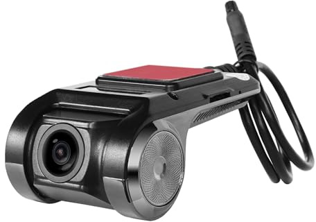 ATOTO AC-44P2 1080P USB DVR Cámara en el tablero-Sensor Sony para imagen-Grabación de video en el extremo de la cámara-Compatible con las series ATOTO A5/A6/S8/P9.No Sirve para las series F7/P5/P8/X10
