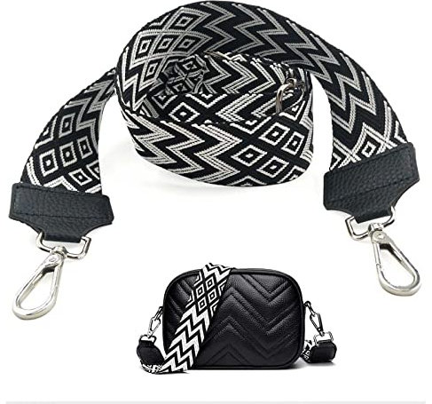 Correas para Bolsos,Correa Bolso Bandolera,Correa para Bolso,80-140cm Ajustable Correas Bolso,5 cm de Ancho para Bolsas de Hombro,Bolso de Mano