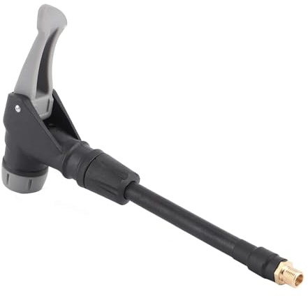 Jopwkuin Adattatore per Valvola Presta, Adattatore per Tubo di Gonfiaggio Pneumatici 2 in 1 Tubo di Prolunga in Gomma per Mandrino Ad Aria, Tubo per Mandrino per Pneumatici a Collegamento