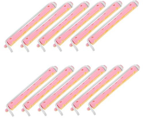 VICASKY 12 Pezzi Flessibili in Plastica Per Permanente, Arricciacapelli Portatili Per Styling Di Capelli Lunghi e Corti Da Donna