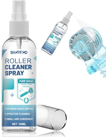 SHOPPGO Derma Roller Cleaner Spray, Microneedling Roller Cleaner, Derma Roller cleaner Spray, Effective Cleaning of Microneedles,Beard Rollers, Microneedle Pens,Suitable for Face Toning Devices, 100ml