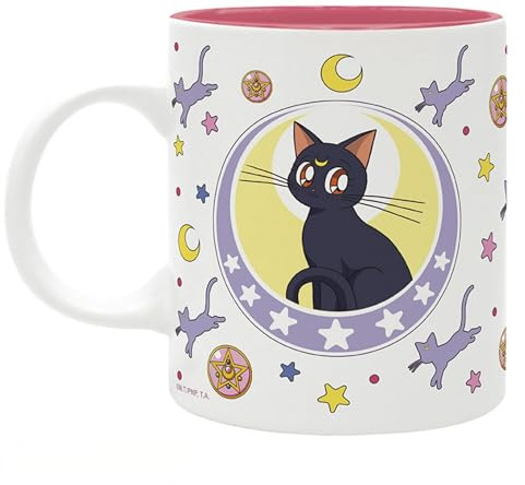 SAILOR MOON - Mug - 320 ml - Sailor Moon & Luna patch - subli-box