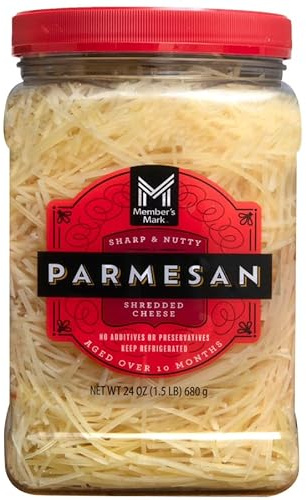 Shredded Parmesan Cheese, it's important to handle it with care to maintain its quality and freshness, 24 oz.