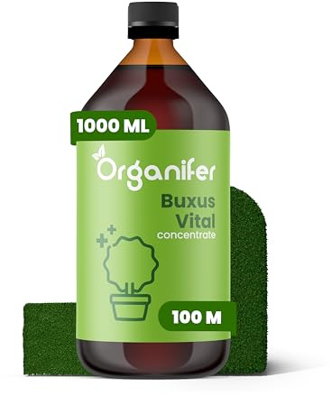 Buxus Vital 1000 Ml - Concentrato Per Siepi Da 100 Metri - Fertilizzante Per Bosso - Bosso - Cibo Per Piante - Resistente - Fertilizzante - Fertilizzante Per Piante - Organifer