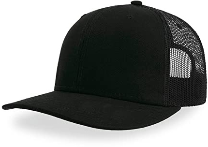 Artexia Trucker Cap - Atmungsaktive Baseball Cap für Damen und Herren (Schwarz)