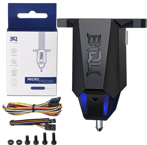 BIGTREETECH MicroProbe Automatisk säng nivåsensorsats, hög precision upp till 0,001 mm för alla FDM 3D-skrivare Ender-3 Voron 2.4 RatRig VC3 H2-serien, kompatibel med SKR Mini E3 V3.0 Octopus Board