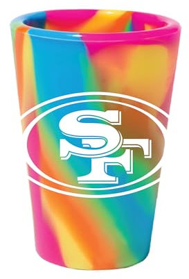 WinCraft San Francisco 49ers Schnapsglas, Silikon, 42,5 ml
