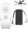 Universal Deckenventilator Fernbedienung Kit, Deckenventilator Fernbedienungsset Funktioniert mit Harbor Breeze 3 Ventilatorgeschwindigkeiten Separate Steuertasten Wandelt Einen