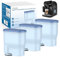 YUEYEE CA6903 Kaffeefilter, kompatibel mit Philips AquaClean, Aqua Clean dedizierten Anti-Kalk- und Wasserfilter für superautomatische Espressomaschine, 3 Stück