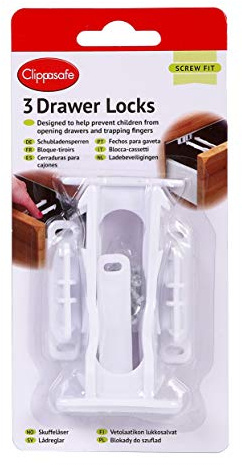 Clippasafe Drawer Lock (3-Pack)