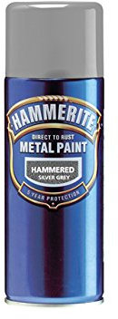 Hammerite Hammered Finish Aerosol White 400ml