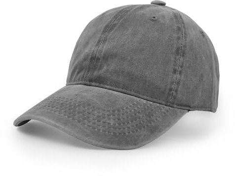 Gorra de béisbol, algodón Lavado Ajustable Deporte al Aire Libre Gorra de Sol Unisex Hip Hop Casual Sombrero Snapback Cap