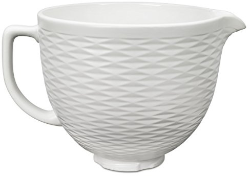 KitchenAid 4.8L Ceramic Bowl Embossed