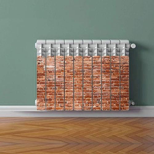 Termosifone MATTONI Rivestimento Adesivo Laminato Stickers Termosifone Wrapping Interior Design