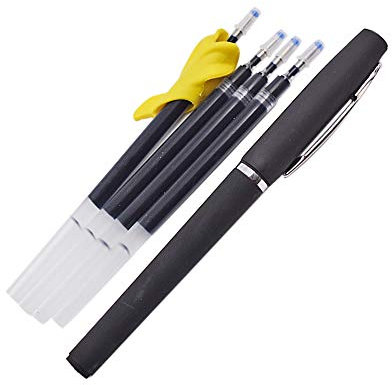 PULABO Magic Kugelschreiber - Automatischer Fehlerausgleich, Blaue Tinte, Naturverschwindend