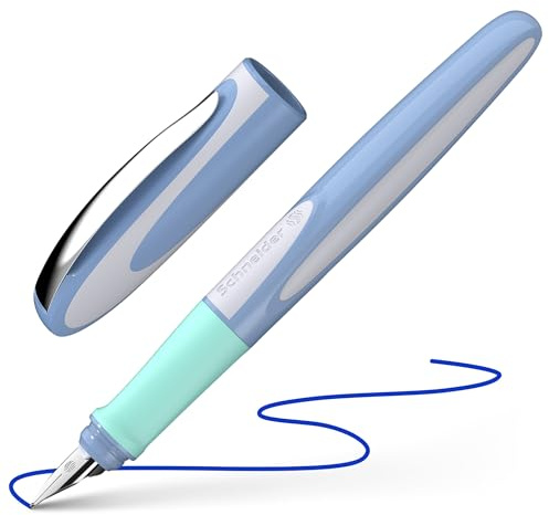 Schneider 168412 Ray Füller (Linkshänder, inkl. Standard Tintenpatrone königsblau) fresh