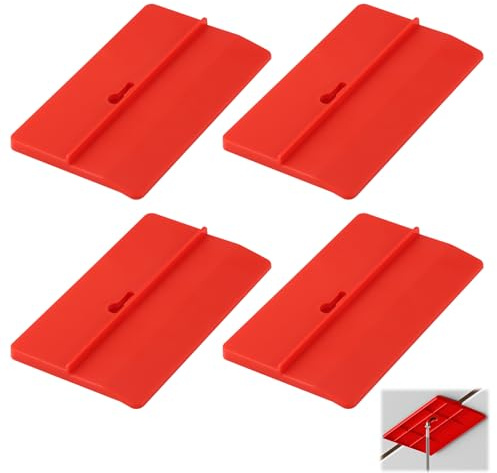 4pcs Drywall Plasterboard Fixing Tool Drywall Ceiling Panel Positioning Plaster Board Installation Auxiliary Tools Mounting Fitting and Fixing Lifter Tool for Carpentry Professional and Household