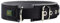 HUNTER Hundehalsband NEOPREN REFLECT, Farbe: schwarz/grau, weiche Neopren-Polsterung, reflektierend, besonders breit für optimalen Tragekomfort, ideal für Spaziergänge in der Dämmerung, Größe: L (60)