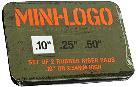 Mini Logo Riser Pad (Jeu de 2) 0.10 (2.54 mm) Soft