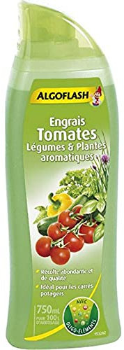 Algoflash Engrais Tomates Légumes et Plantes Aromatiques 750ml (Lot de 2
