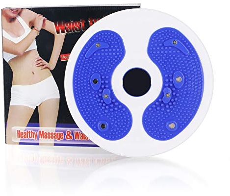 FOCUHUNTER Exercise Waist Twisting Disc Ab Twister Board Body Twister Ankle Body Aerobic Exercise Foot Exercise Fitness Twister Magnet Balance Rotating Board