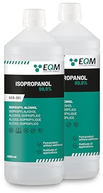 EQM - ECO-301 - Alcool Isopropylique Pur à 99,9% - 2x1L