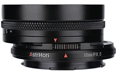 AstrHori 18 mm F8 APS-C Weitwinkelobjektiv und Shift Objektiv Manuelles Architektur Landschaftsobjektiv für Nikon Z Mount Spiegellose Kamera Z6,Z7,Z5,Z6II,Z7II,Z9,Z50,ZFC usw.