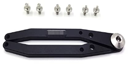 RULLZ Motorrad-Stoßdämpfer-Ölfilterkappen-Entfernerschlüssel CNC 3 Technische Daten Universelles Demontage-Wartungswerkzeug (Color : Black)