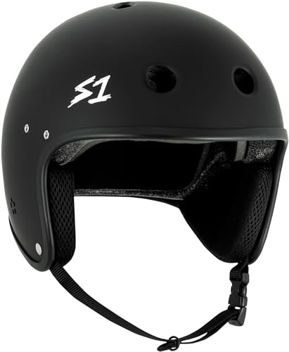 S1 Retro Lifer E-Helmet for E-Bike, E-Scooter, E-Skateboard - NTA 8776 Certified up to 28 mph, ASTM, CPSC - Black Matte Small (21)