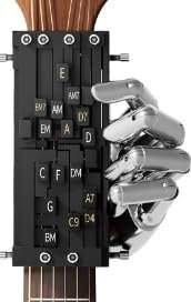 Gitarren Akkord Trainer, Guitar Chord Presser, Gitarren Akkordwechsler Werkzeugset, Gitarren-Akkorddrücker, Guitar Aid Chord Trainer, Gitarren Lehrhilfen, für Gitarrenliebhaber Anfänger