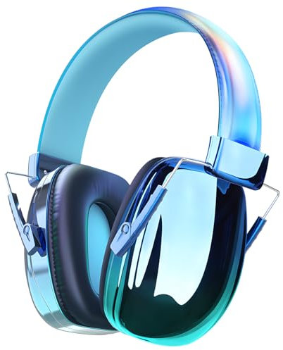 JYPS Casque Anti Bruit pour Enfant de 3 à 16 Ans, Bébé et Adulte, Garçon et Fille - Protection Auditive 25dB SNR, Pliable, Réglable et Confortable