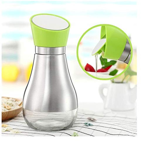 Distributeur d'huile, vaporisateur d'huile, bouteille distributrice d'huile d'olive, bouteille distributrice d'huile d'olive, bouteille d'huile en verre avec bouchon automatique, bouteille d'huile d'o